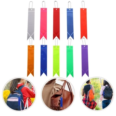  10 Piezas Llavero Reflectante Colgante PVC Reflector Para Niños - Imagen 1 de 4
