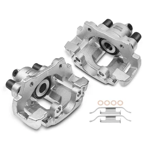 2X Rear Brake Calipers & Bracket for BMW 320I 325I 328I Z4 E46 E85 2.2 2.5 3.0 - Picture 1 of 4