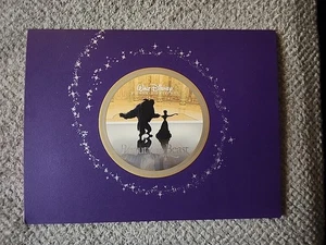 Exclusive 2002 Disney Beauty And The Beast Set of 4 Lithograph Portfolio Prints - Picture 1 of 3