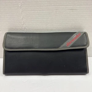 Estuche de transporte de viaje de almacenamiento de 20 CD para DJ Disc Jockey vintage para lavavajillas - Imagen 1 de 3