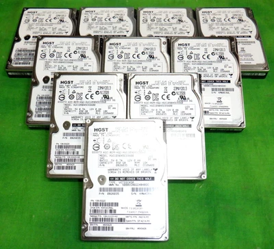 HGST IBM NETAPP 450GB 10K SAS HDD 2.5" 0B26035 108-00220+A0 46X5425 46X5426 - Image 1 of 2