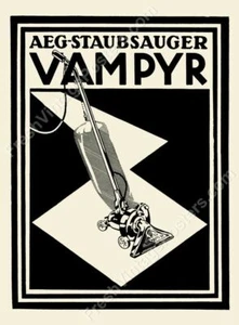 Vampyr vacuum cleaner vampire 1925 German Expressionist art NEW poster 18x24 - Picture 1 of 1