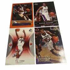T. J. Ford / Dee Brown / Rafer Alston / Donald Whitside Raptors Topps Rookie Lot