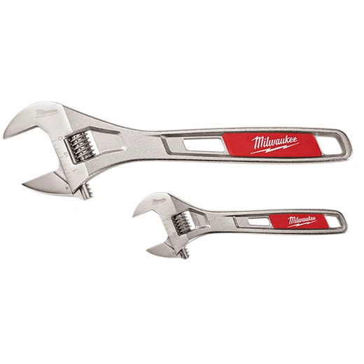 Milwaukee 48-22-7400 2 Pc. 6" & 10" Adjustable Wrench Set - Image 1 of 1
