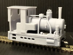 Locomotora de vapor Andrew Barclay Douglas OO9/009 para adaptarse a un chasis Kato 11-110 - Imagen 1 de 11