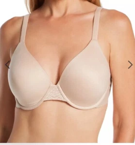Bali Women's 36D Nude One Smooth 3468 T-Shirt Shaping Underwire Bra Beige - Picture 1 of 5