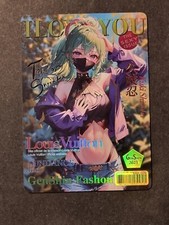 KUKI SHINOBU - GENSHIN IMPACT - GODDESS STORY - HOLO CARD - WAIFU - NEAR MINT