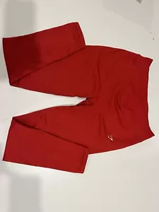 Gym Shark Red Seamless Leggings Size Large GC - Picture 1 of 5