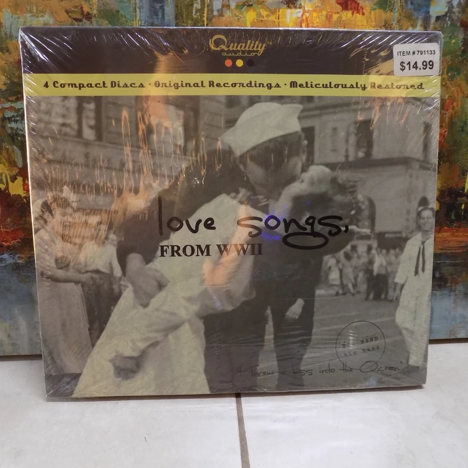 Love Songs From WWII Original Recordings Meticulously Restored 4 CD Set