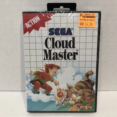 Cloud Master (Sega Master System) NEW FACTORY SEALED BROKEN SEAL RARE RELEASE! - Image 1 of 4