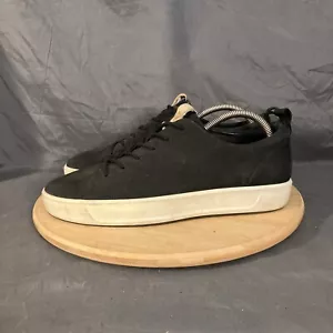Ecco Soft 8 Loafer Men’s 9/43 Black Suede Tie Fashion Sneaker Comfort Shoe - Picture 1 of 10
