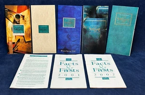 Vintage 1990s CLASSICS WALT DISNEY COLLECTION BROCHURES Facts & Firsts Pamphlets - Picture 1 of 10