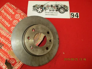 09312510 COPPIA DISCHI FRENO ANTERIORI DF1210 PEUGEOT 205 CITROEN VISA - Picture 1 of 1