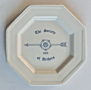 The Society of Archers Johnson Brothers Ironstone decorative plate 6 inches - Picture 1 of 4