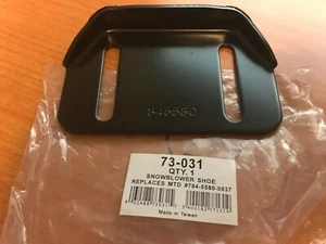 Oregon Genuine OEM Replacement Skid # 73-031  MTD CUD CADET 784-5580-0637 - Picture 1 of 2
