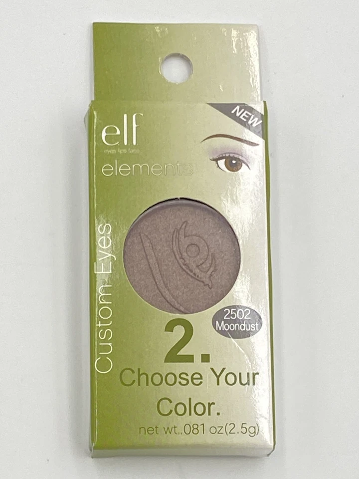 NEW E.l.f. Elements Custom Eye Shadow 2502 MOONDUST 0.081 oz. 2.5 g - Image 1 of 4