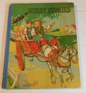STORIES MERRY/STORIES WISE w/ illustrations by LOUIS WAIN & others - McLoughlin - Picture 1 of 7