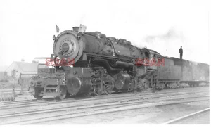 25B134 RP 1928/50s BOSTON & ALBANY RAILROAD 2-6-6-2 LOCO #1300 ALLSTON MA - Picture 1 of 2