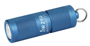 Olight I1R 2 PRO Lake Blue Tiny USB-C Rechargeable LED Keychain Flashlight, 180L - Picture 1 of 11