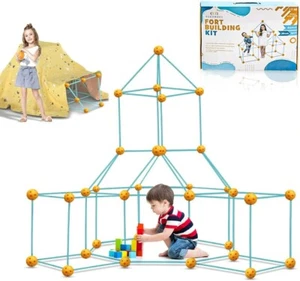 Eccomeri Kids Fort Building Kit - Make a Fort - STEM Toys for 5+ Year Old - Picture 1 of 6