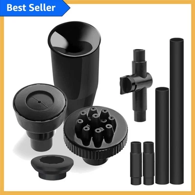 Универсальный комплект насадок для фонтана для садовых и настольных рыбных прудов - 1/2 дюйма - Изображение 1 из 4