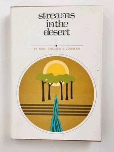 Streams in the Desert Mrs Charles Cowman 1976 HC DJ Christian Faith Book - Bild 1 von 5
