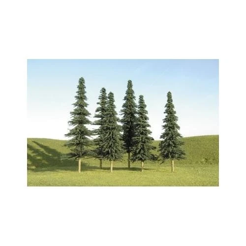 Bachmann ~ 8" - 10" Spruce Trees ~ 3 Pieces ~ 32204 - Image 1 of 1