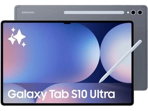 Tablet - Samsung Galaxy Tab S10 Ultra Wifi, 256GB, 12GB RAM, Gray, 14.6", S Pen, - Imagen 1 de 9
