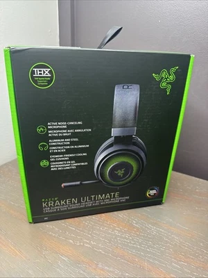 Razer Kraken Ultimate RC30-026901 Black Surround Sound USB Gaming Headset - Image 1 of 4
