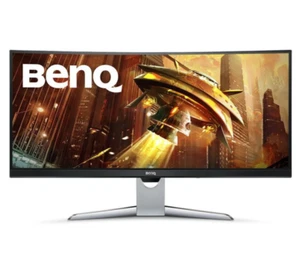 BenQ 35" Ultrawide Curved 3440x1440 WQHD Gaming Monitor-EX3501R 100Hz HDR, USB C - Picture 1 of 9
