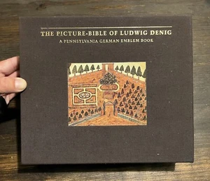 THE PICTURE BIBLE of LUDWIG DENIG 2 VOLS antique ILLUSTRATED FACSIMILE Set Books - Picture 1 of 13