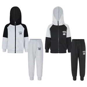 Kids Boys Hoodie Sweatshirts and Sweatpants Tracksuit Sweatsuit Jogger Set - Picture 1 of 30