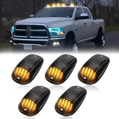Smoked Rooftop Cab Running Marker Light for Ram 1500 2500 3500 Laramie mega cab - Image 1 of 4