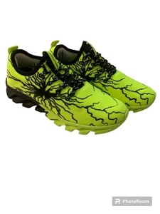 Scarpe sneakers Bronax giallo nero donna taglia 6 1/2 US, EU 37 ottime condizioni - Foto 1 di 7
