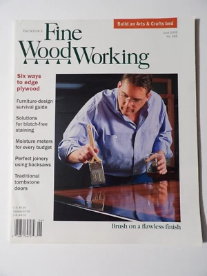 Taunton Fine Wood Working Magazine June 2002 Home Building DIY How To Foto 1 de 2