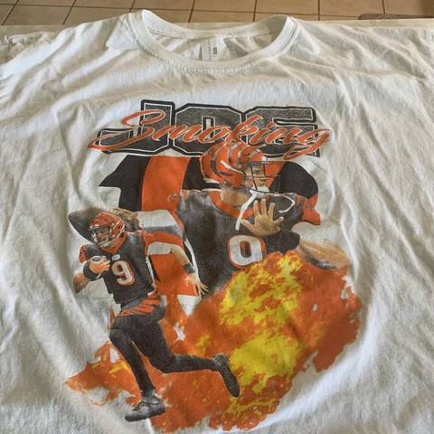 cincinnati bengals Joe Burrow shirt XXL Cover
