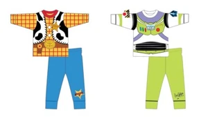 Toy Story Boys Pyjamas Novelty Dress Up Woody Buzz Lightyear Costume Pyjamas - Picture 1 of 3