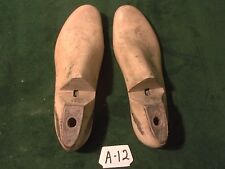 VINTAGE PAIR Wood Size 9 E 38 Shoe Factory Industrial Lasts Mold  #A12