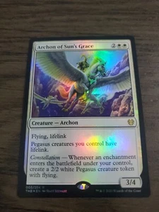 Archon of Sun's Grace - Foil MTG Theros Beyond Death, New, English - Picture 1 of 2