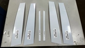 Chrome Stainless Steel Window Pillar Set FOR '2009-'2015 Mercedes W212 E-Class - Imagen 1 de 3