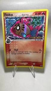 Feebas EN Reverse Holo Stamped Vintage Pokemon Card Good EX Dragon Frontiers - Bild 1 von 2