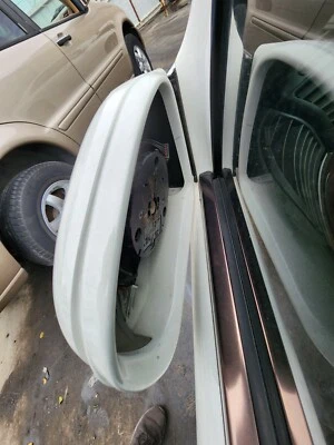 1999-2000-01-2002 MERCEDES-BENZ W220 S430 S500 S55 LEFT MIRROR HOUSING WHITE - Image 1 of 2