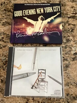Paul McCartney: Pipes Of Peace (CD ЯПОНИЯ) + Good Evening NY. Хорошее состояние товара. - Изображение 1 из 3