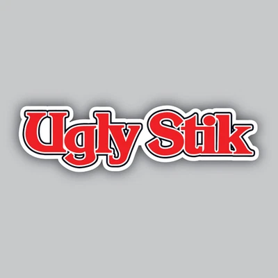 Ugly Stik Vinyl Sticker/Decal -Fishing -Rod -Casting Reel -Lures -Tackle -Line