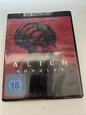 Alien: Romulus (2024) [Blu-ray / 4K Ultra HD + Blu-ray] Sealed, German Import - Image 1 of 2