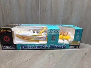 Vintage RC Nikko Banana Boat 300055 With Pull Behind Float brand new inbox - Picture 1 of 7
