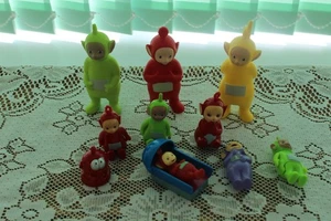 Teletubbies HARD PLASTIC bundle various figures - Picture 1 of 5