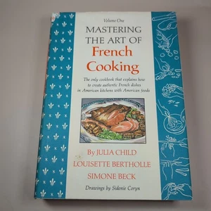 Mastering The Art of French Cooking Kochbuch 1961 HCDJ Erstausgabe Julia Child - Bild 1 von 11
