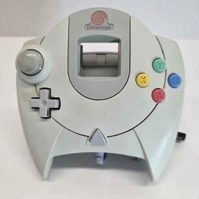 Controlador Sega Dreamcast blanco HKT-7700 OEM - probado funcionando auténtico Foto 1 de 3