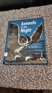 Animals of the night hardcover Tony Palazzo vintage owl cover - Foto 1 di 11